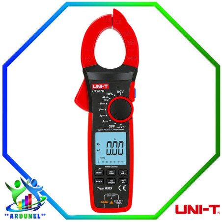 PINZA AMPERIMETRICA DIGITAL TRUE RMS