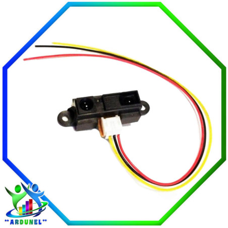 SENSOR SHARP ANÁLOGO (10-80CM) GP2Y0A21YK0F
