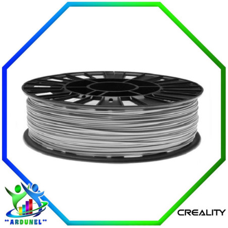 FILAMENTO CR-ABS 1.75MM 1KG, GRIS (ALTA CALIDAD)