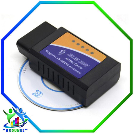 V2.1 ELM327 OBD2 BLUETOOTH INTERFAZ AUTO CAR ESCANER