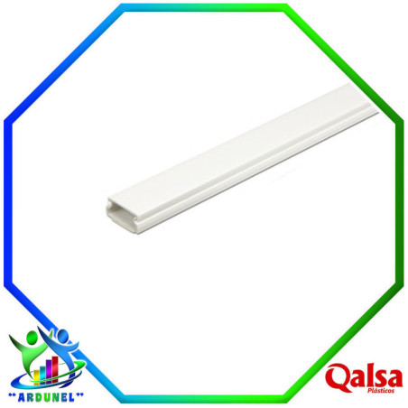 CABLE CANAL 20X10MM 2MTS (QALSA)