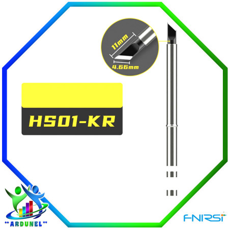 PUNTA DE PLATA DE CAUTIN  HS01-KR FNIRSI