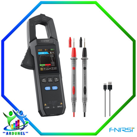 DMC-100 MEDIDOR PINZA DE CORRIENTE Y VOLTAJE