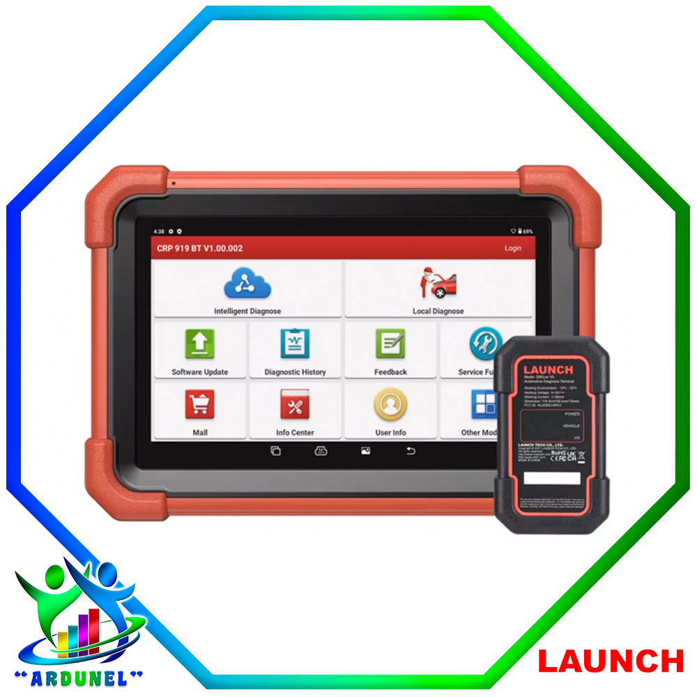 LAUNCH CRP919X BT ESCANER DE DIAGNOSTICO CON BLUETOOTH