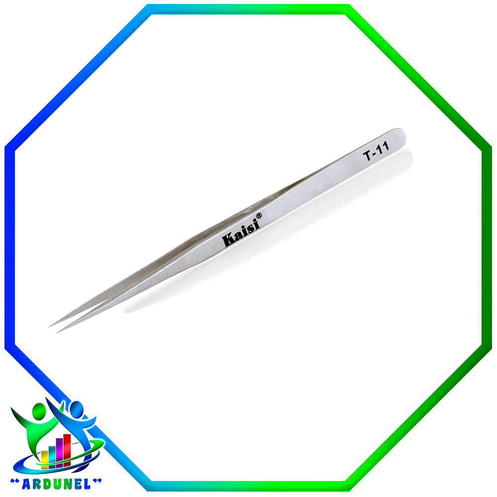 PINZA RECTA ANTIESTATICA DE PRECISION T-11