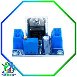MODULO REGULADOR LINEAL LM317 DC-DC 4.5 ~ 40V GIRE 1.2- 37V REDUCTOR AJUSTABLE