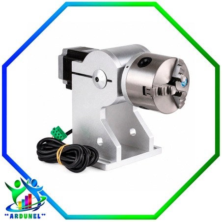 EJE ROTATORIO D80 PARA MAQUINA DE FIBRA