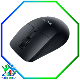 MOUSE INALAMBRICO CONEXION DUAL NEGRO