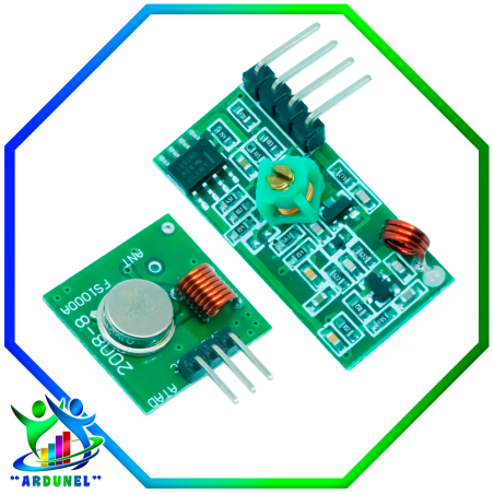 MODULO RF 315MHZ TRANSMISOR Y RECEPTOR