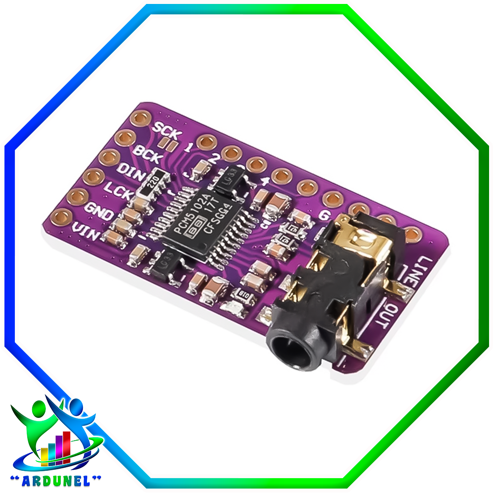 MODULO DECODIFICADOR DE AUDIO GY-PCM5102