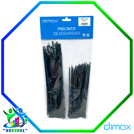 PACK DE PRECINTOS 15CM - 20CM 100 UNIDADES
